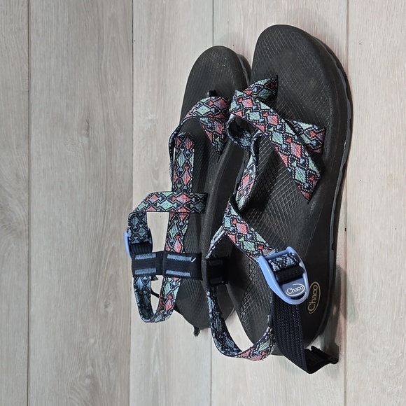 Chaco Women Loop Toe Outdoor Hiking Sandals shoes sz 9 - Picture 2 of 10